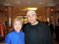 Giovanni Gambino with Hillary Clinton